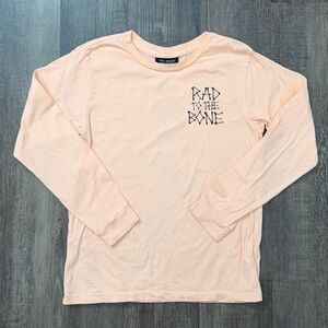 Tiny Whales Rad to Bone long sleeve tee